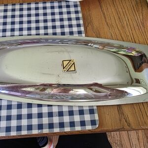 Modern Silver Plated Serving Tray